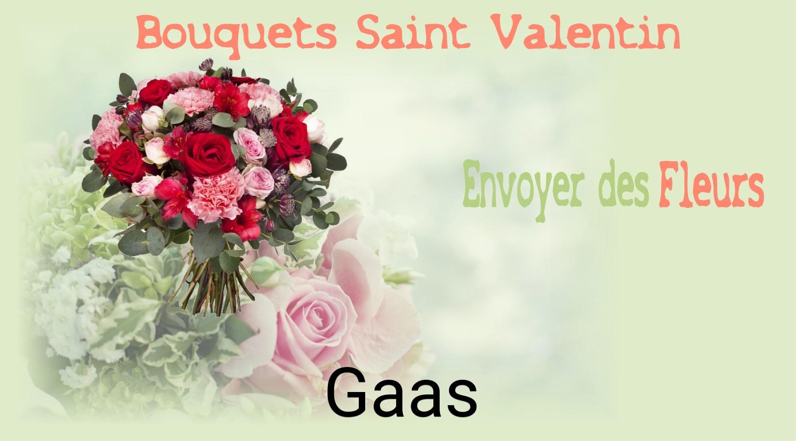 Roses de Saint-Valentin livrées à Gaas